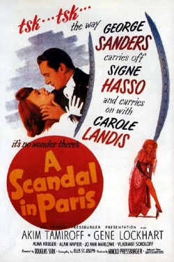 Watch free A Scandal in Paris movies Hd online